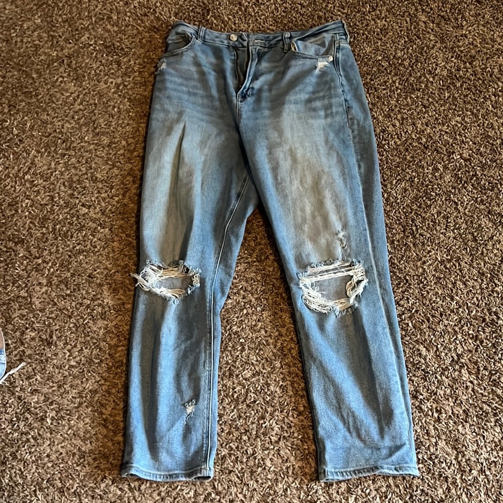 American eagle curvy mom jeans